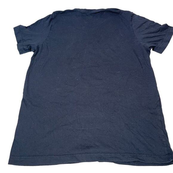 Flying raccoon suit t-shirt 'Canary' black tee. Art by Mikaela Jane SZ M - Picture 2 of 4